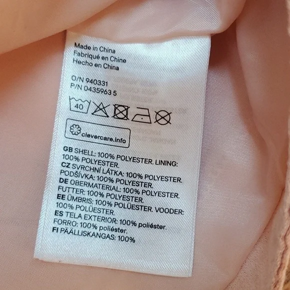 H&M pink faux suede moto jacket - Picture 6 of 6